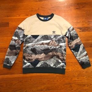 Adidas silky printed sweatshirt